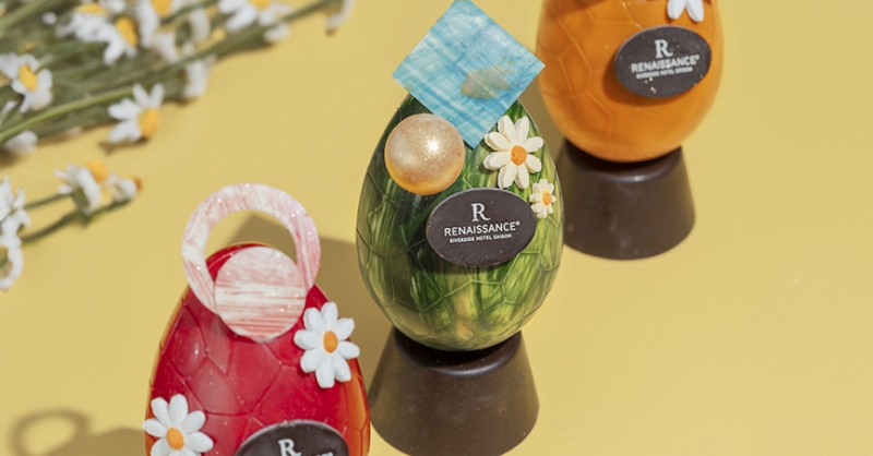 Độc đáo bộ sưu tập trứng phục sinh 2024 của Renaissance Riverside Hotel