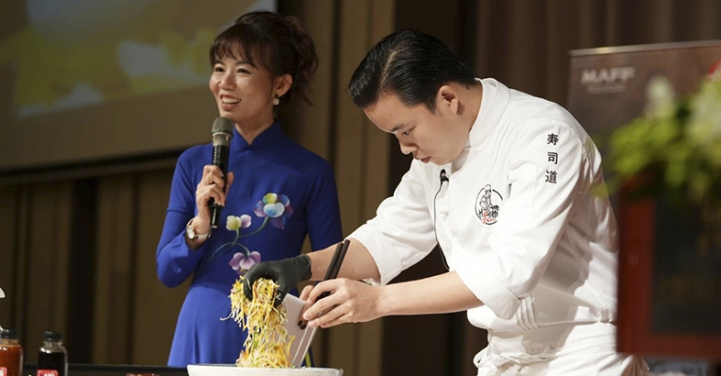 JETRO & MAFF cùng Hot Chef HOSHI PHAN giới thiệu thủy hải sản Nhật Bản tại Tp.HCM