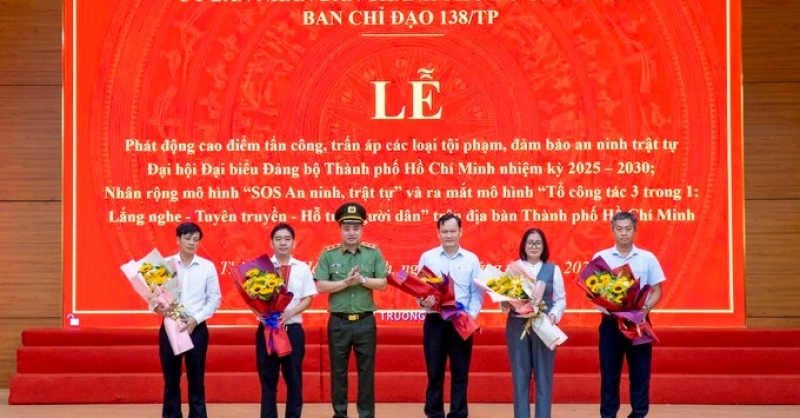 Bảo đảm an ninh, trật tự Đại hội đại biểu Đảng bộ TPHCM nhiệm kỳ 2025-2030