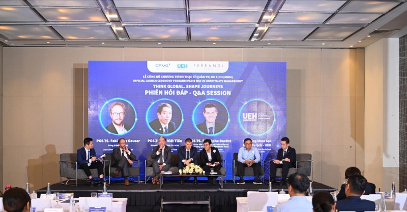 CFVG ra mắt chương trình Thạc sĩ Quản trị du lịch liên kết với đại học Ferrandi Paris: bước tiến mới nâng tầm nhân lực ngành du lịch - khách sạn Việt Nam
