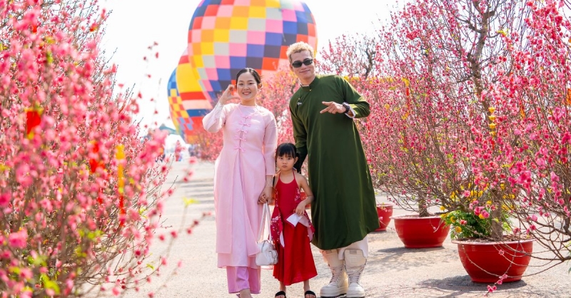 Check in cháy máy ở Green Paradise Tet Fest Cần Giờ 2026