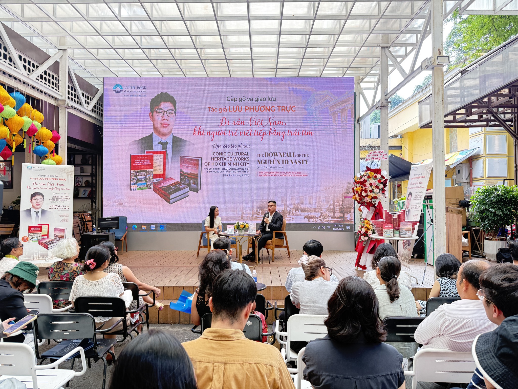 Chương trình gặp gỡ và giao lưu cùng tác giả Lưu Phương Trực: Di sản Việt Nam, khi người trẻ viết tiếp bằng trái tim