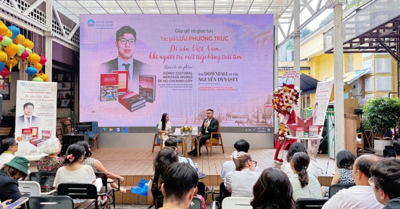 Chương trình gặp gỡ và giao lưu cùng tác giả Lưu Phương Trực: Di sản Việt Nam, khi người trẻ viết tiếp bằng trái tim