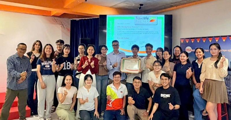 Công ty Image Travel & Events 5 lần liên tiếp đạt chứng nhận Travelife Partner
