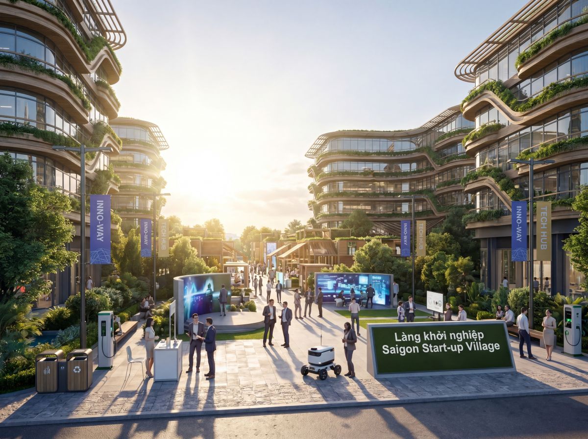 Công viên Tri thức 3,3 ha mở rộng không gian học tập tại Vinhomes Sài Gòn Park