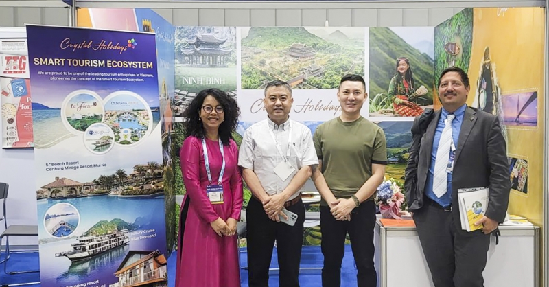 Crystal Holidays – Dấu ấn của Du lịch Việt Nam tại PATA Travel Mart 2024