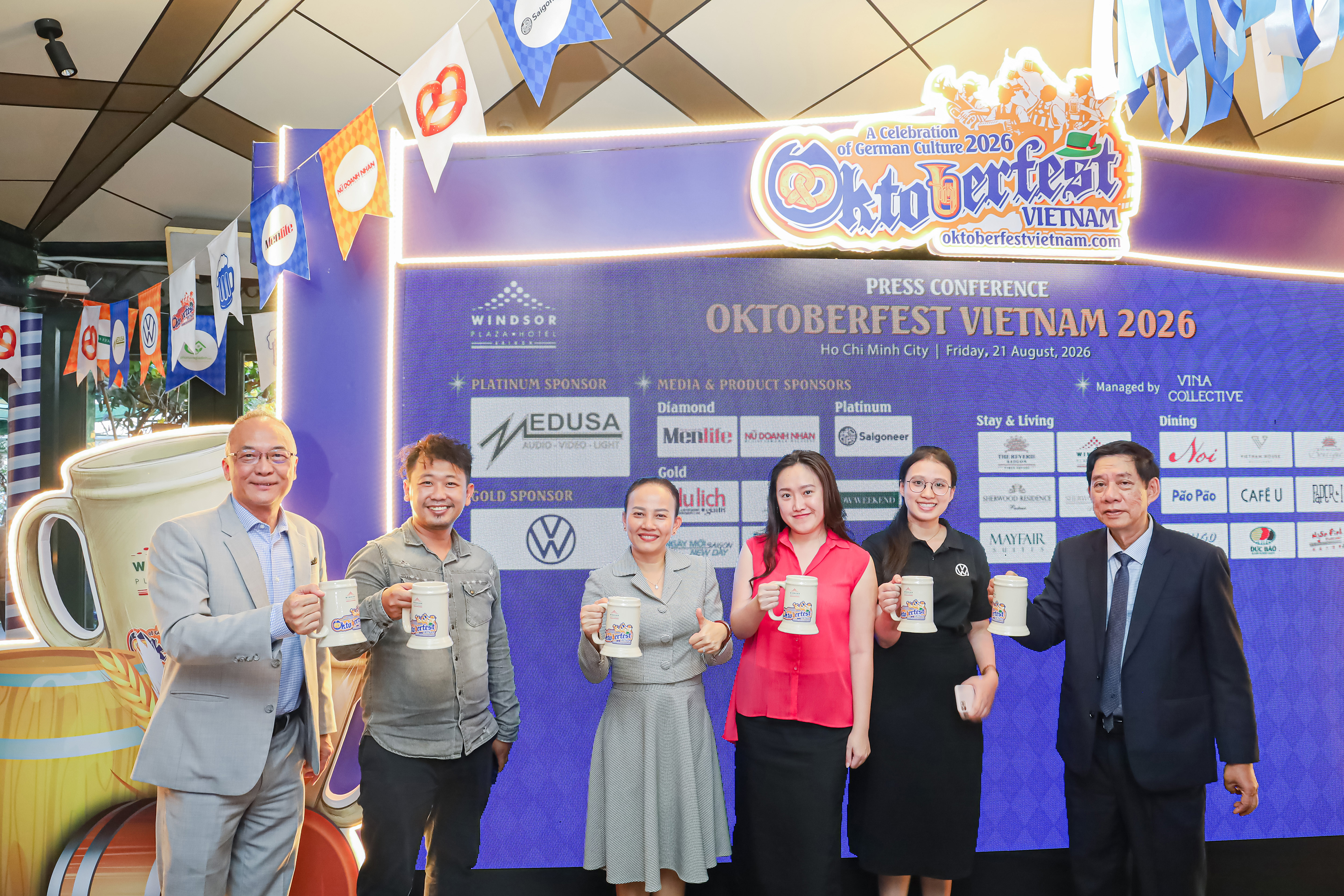 Cùng đếm ngược đến khai mạc Oktoberfest Vietnam 2026 tại Windsor Plaza Hotel - ‘Đẳng cấp – Mong đợi – Cuồng nhiệt’
