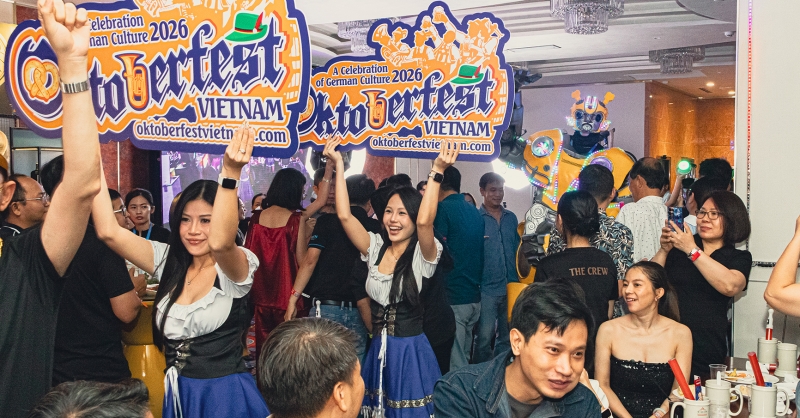 Cùng nhìn lại Lễ Hội Oktoberfest Việt Nam 2026: ‘Đẳng cấp – Mong đợi – Cuồng nhiệt’