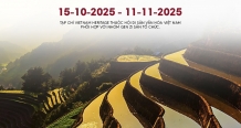 Cuộc thi Ảnh Di sản Việt Nam 2025 - Vietnam Heritage Photo Awards 2025“Chạm di sản, cảm chất riêng”