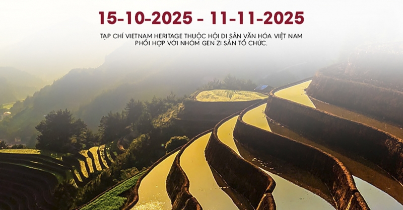 Cuộc thi Ảnh Di sản Việt Nam 2025 - Vietnam Heritage Photo Awards 2025“Chạm di sản, cảm chất riêng”
