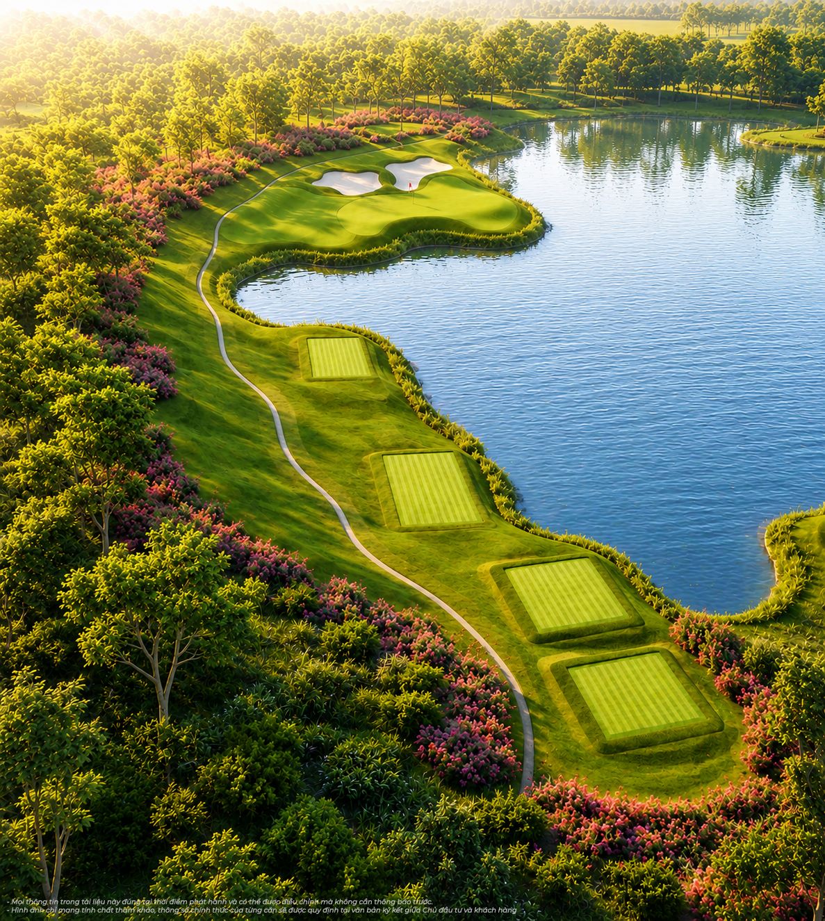 Đặc quyền sống bên hai sân golf 36 hố và vũ trụ giải trí tại “Quận Nhất mới” Vịnh Tiên