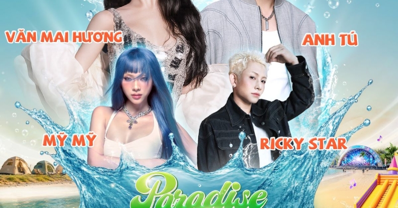 Dàn sao đình đám đổ bộ Cần Giờ, khuấy động “siêu vũ trụ lễ hội” Paradise Summer Fest