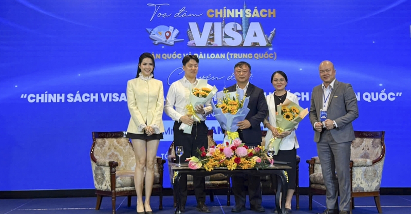 “Du lịch & Doanh nhân 2025” Lần 2: Tọa đàm về Chính sách Visa Hàn Quốc và Đài Loan