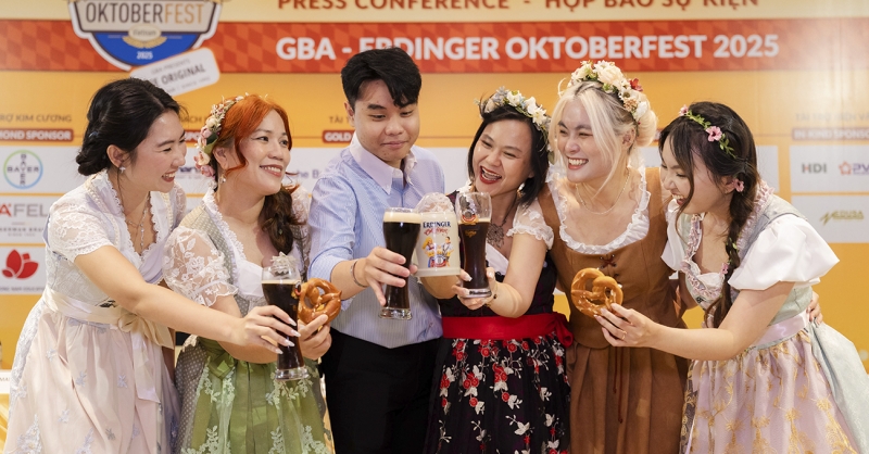 GBA-Erdinger Oktoberfest 2025: Lễ hội bia Đức lớn nhất Đông Nam Á