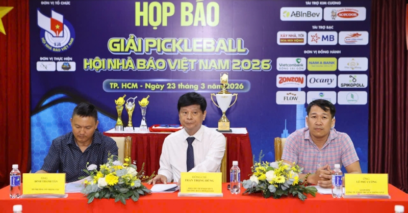 GIẢI PICKLEBALL HỘI NHÀ BÁO VIỆT NAM 2026