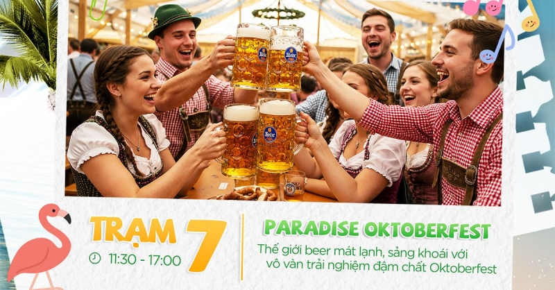 Giới trẻ đếm ngược đến Paradise Summer Fest 6/6 để được uống bia, ngắm biển, nghe nhạc, “bung xõa” quên lối về