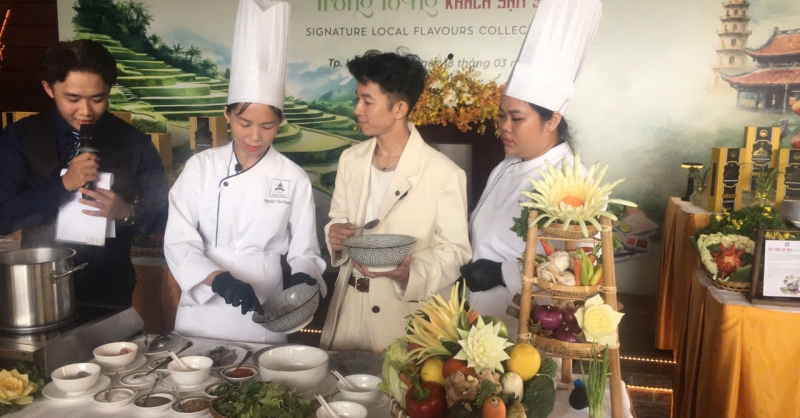 Grand Saigon Hotel tiếp tục đưa đặc sản địa phương vào khách sạn 5 sao