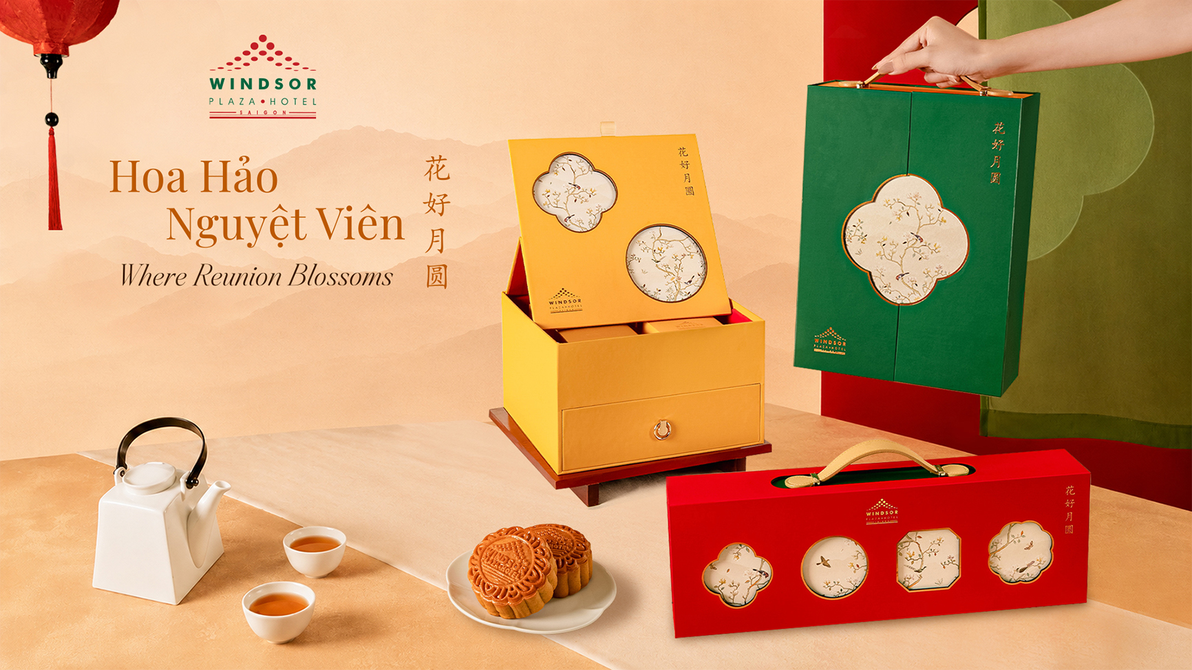 Hoa Hảo Nguyệt Viên – Tuyệt tác quà tặng mùa trăng từ Khách Sạn Windsor Plaza