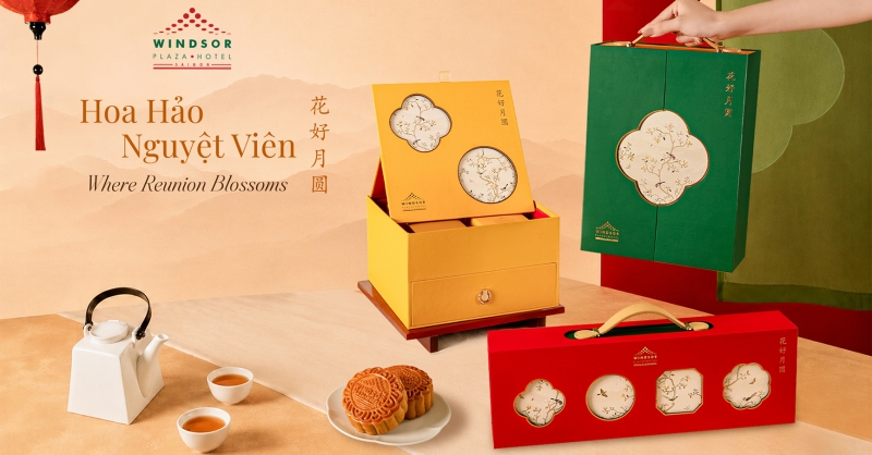 Hoa Hảo Nguyệt Viên – Tuyệt tác quà tặng mùa trăng từ Khách Sạn Windsor Plaza