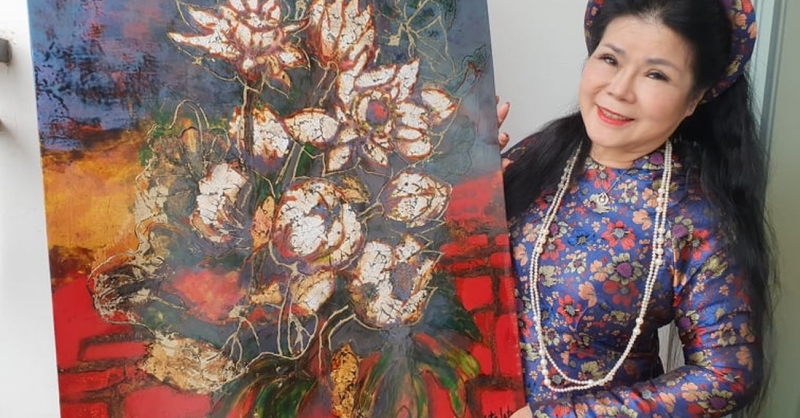 Họa Sỹ Văn Dương Thành tặng tranh nhân dịp kỷ niệm 400 năm thành lập tỉnh Phú Yên