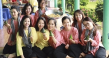 Học làm bánh ít lá cẩm Miền Tây ở Nhà Dì Sáu Tiền Giang