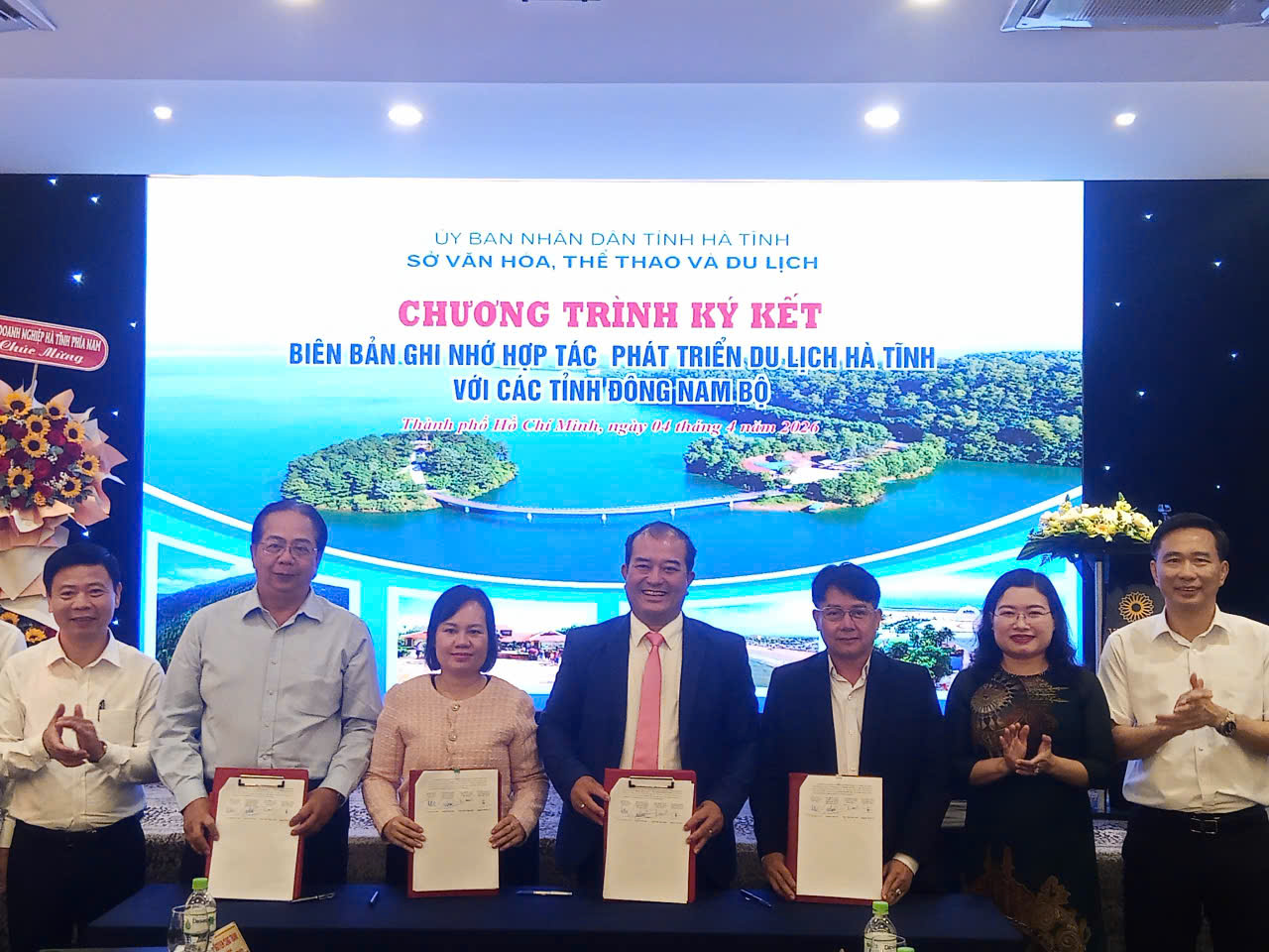 Hội nghi liên kết, xúc tiến quảng bá du lịch Hà Tĩnh tai các tỉnh Đông Nam Bộ năm 2026