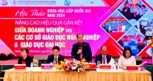 Hội thảo hoa học cấp Quốc gia năm 2024:“Nâng cao hiệu quả gắn kết giữa doanh nghiệp với giáo dục