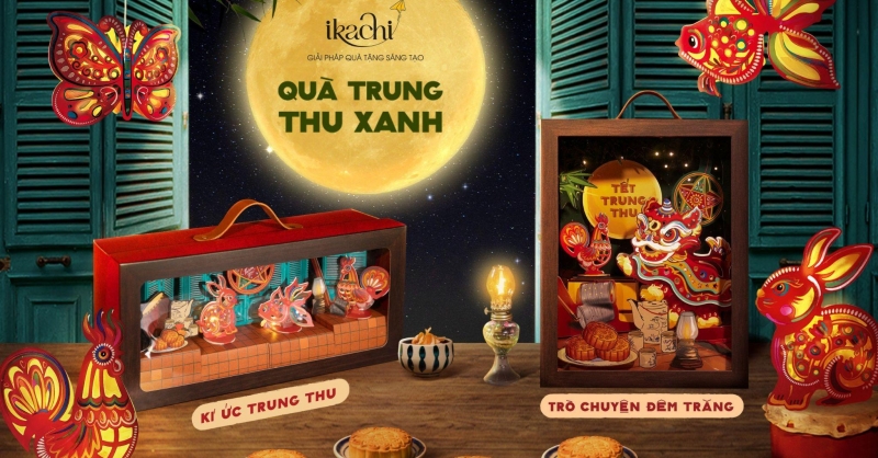 Ikachi: Dẫn đầu xu thế quà tặng xanh, đón Trung thu xanh cùng “Tiệc Trăng Xưa”