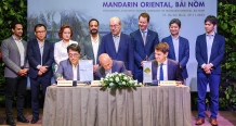 Indochina Kajima ký kết quản lý vận hành với Tập đoàn Mandarin Oriental cho dự án nghỉ dưỡng cao cấp