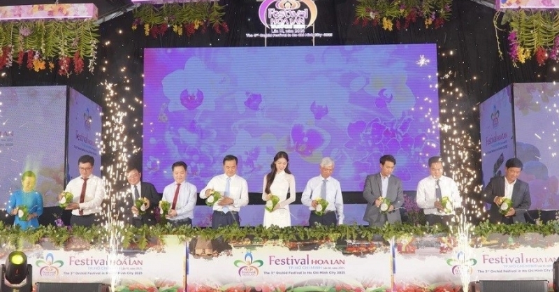 Khai mạc Festival hoa lan TPHCM lần 3 – năm 2025