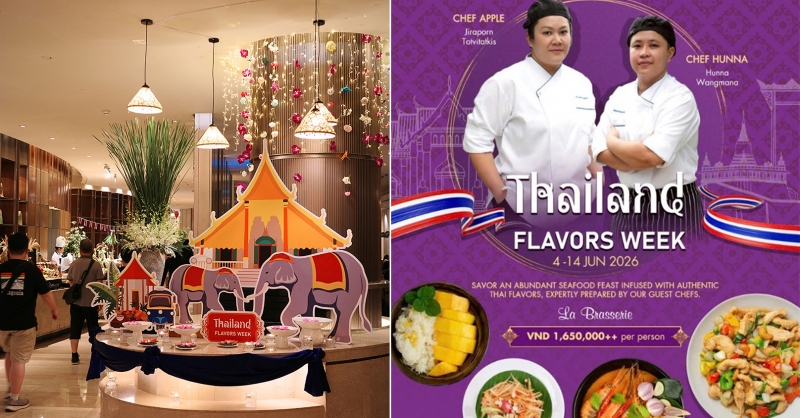 Khám phá hương vị Thái Lan chuẩn bản địa tại HOTEL NIKKO SAIGON