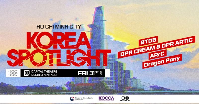 Korea Spotlight 2025 in Vietnam: BTOB, DPR CREAM & DPR ARTIC, ARrC và Dragon Pony Sẵn Sàng Khuấy Động Sân Khấu tại TP.HCM