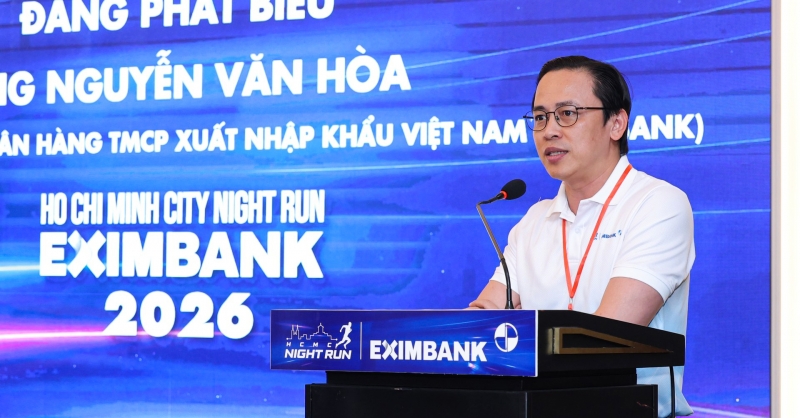 LỄ CÔNG BỐ GIẢI CHẠY ĐÊM THÀNH PHỐ HỒ CHÍ MINH EXIMBANK LẦN THỨ 5 - NĂM 2026   “HO CHI MINH CITY NIGHT RUN EXIMBANK 2026”