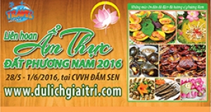 Liên hoan ẩm thực Đất Phương Nam lần 6 - 2016