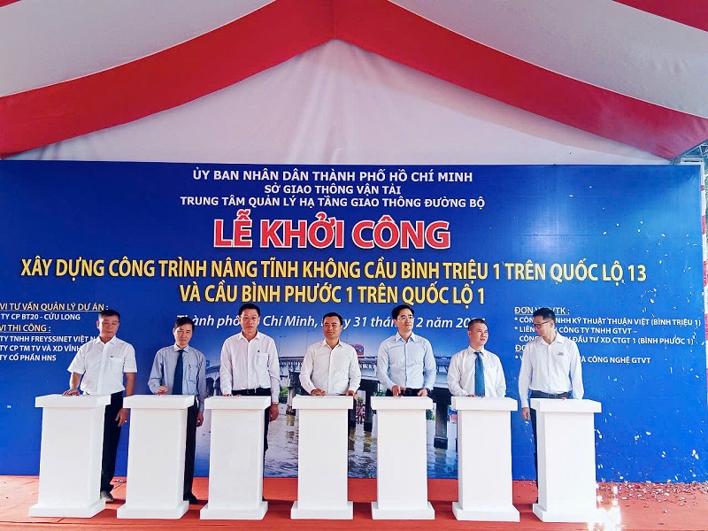 Nâng tĩnh không cầu Bình Triệu 1 và cầu Bình Phước 1: Tăng kết nối vùng, thúc đẩy phát triển