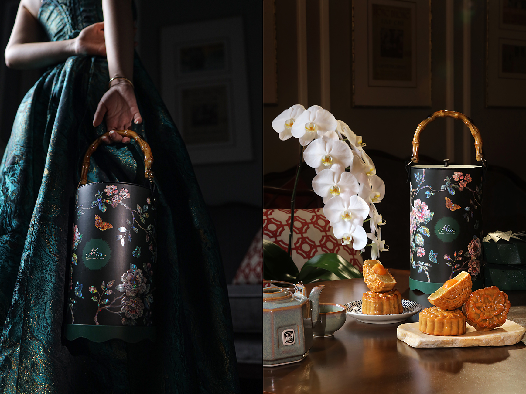 “Nguyệt Cẩm – Moonlit Brocade”: Tinh hoa di sản Việt trong bộ sưu tập bánh Trung Thu từ Mia Luxury Collection
