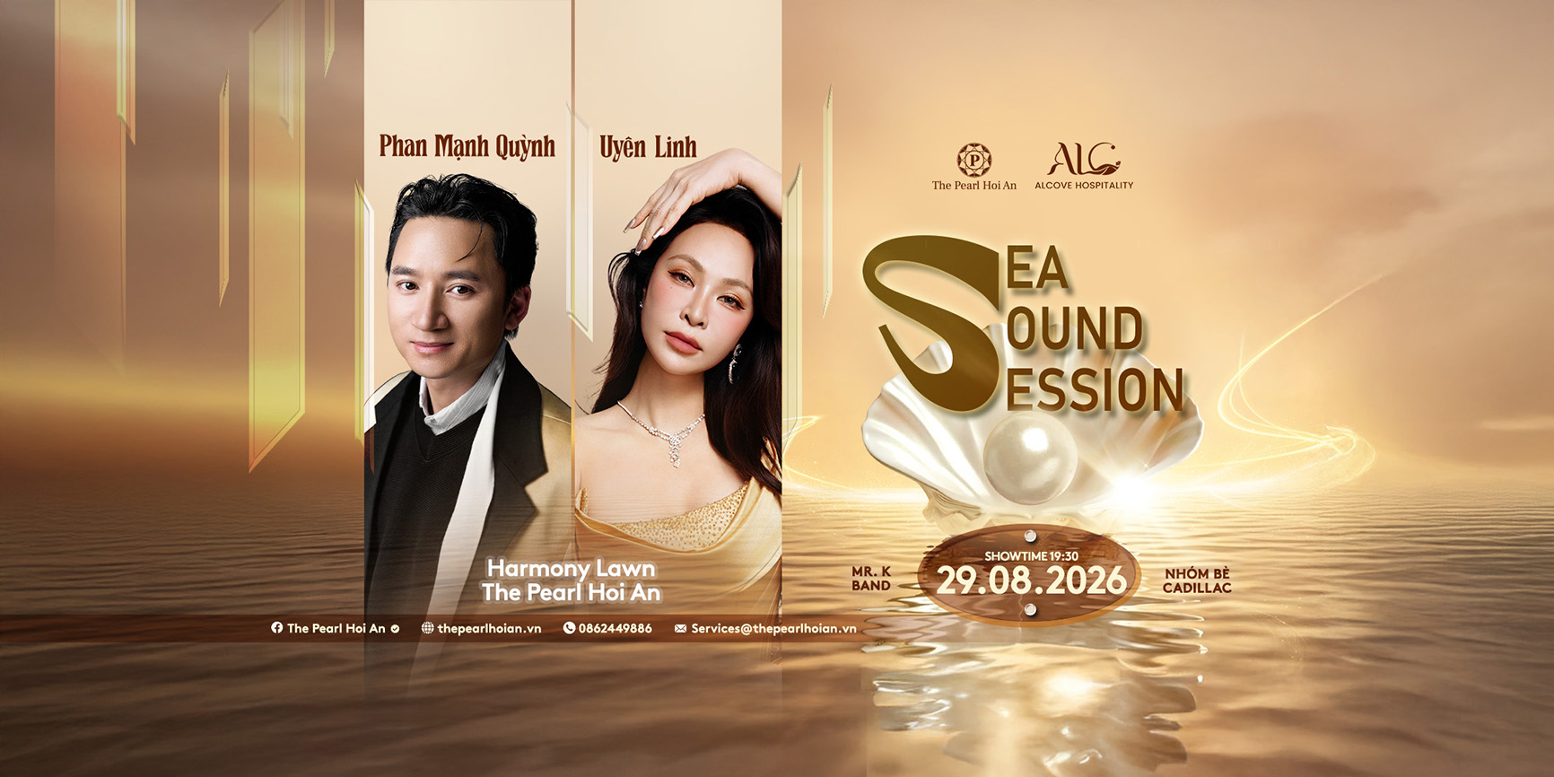 Sea Sound Session #2: những thanh âm còn ở lại sau một đêm nhạc đáng nhớ tại The Pearl Hoi An 29/08/2026