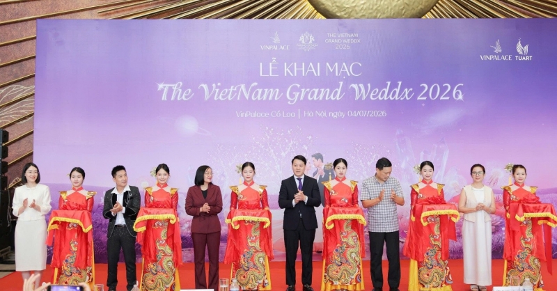 “Siêu triển lãm” The Vietnam Grand Weddx 2026 khép lại với những cột mốc ấn tượng và mở ra kỷ nguyên mới cho tương lai ngành cưới Việt Nam
