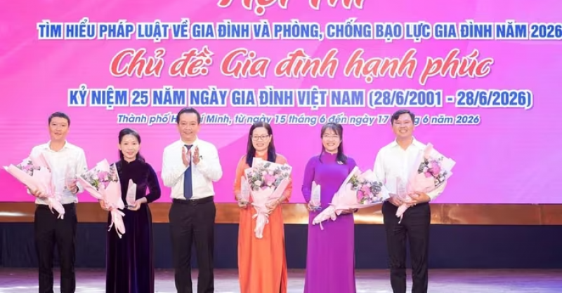 TP.HCM: Hội thi Tìm hiểu pháp luật về phòng, chống bạo lực gia đình năm 2026