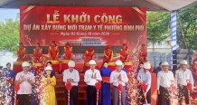 TP.HCM: Khởi công xây mới Trạm Y tế phường Bình Phú quy mô 70 tỷ đồng