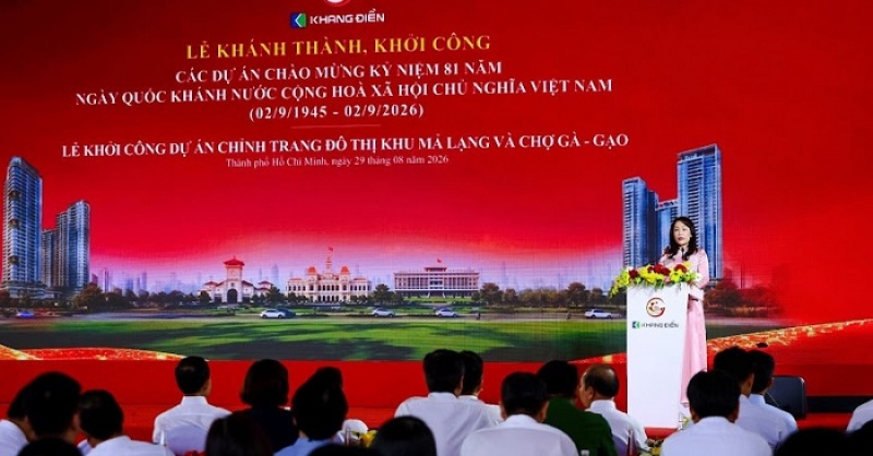 TPHCM: khởi công, khánh thành nhiều công trình chào mừng Quốc khánh