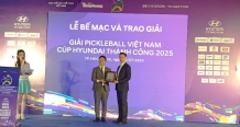 Trao giải Pickleball Việt Nam – Cúp Hyundai Thành Công 2025 