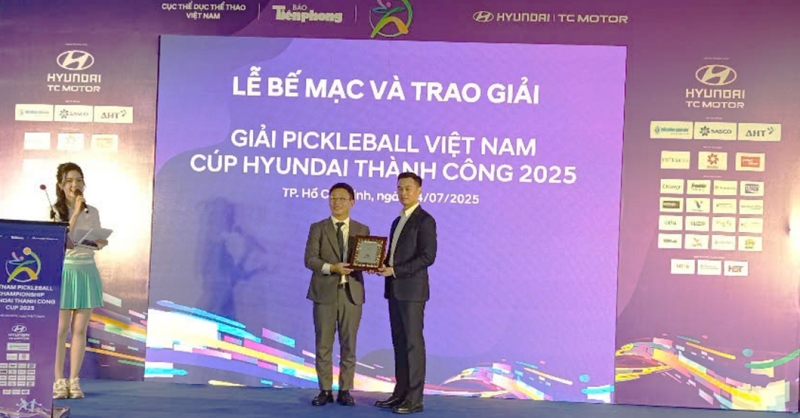 Trao giải Pickleball Việt Nam – Cúp Hyundai Thành Công 2025 