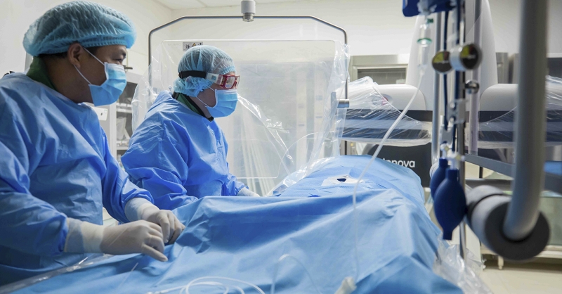 Vinmec Đà Nẵng cứu sống bệnh nhân có túi phình mạch não khổng lồ mà không cần mổ mở hộp sọ