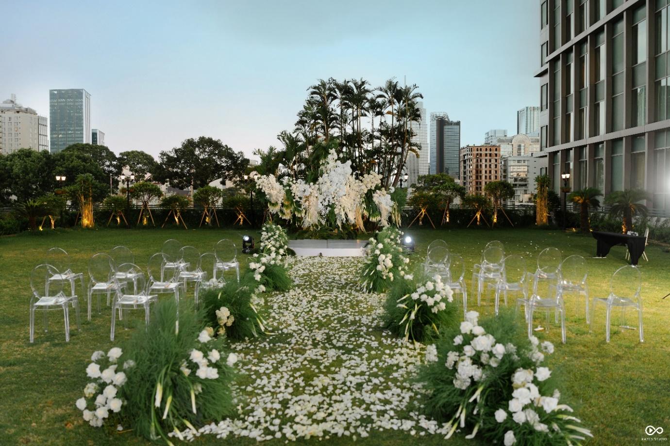 Wedding Showcase tại JW Marriott Saigon – khu vườn cho tình yêu nở rộ