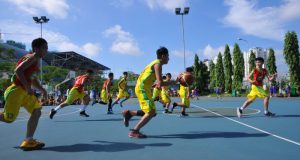 118 đội tranh tài tại giải bóng rổ Festival trường học TP HCM
