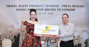Royal Brunei khai thác đường bay thằng từ Brunei đi London