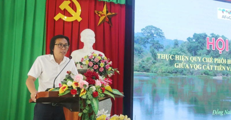 Vườn quốc gia Cát Tiên và chính quyền địa phương phối hợp chặt chẽ trong công tác bảo vệ rừng Vườn quốc gia Cát Tiên và chính quyền địa phương phối hợp chặt chẽ trong công tác bảo vệ rừng